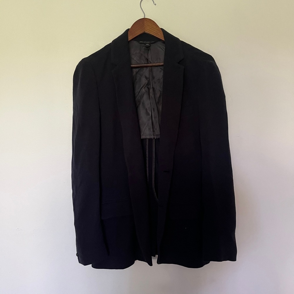 John Varvatos USA Mens Navy Blue Blazer Sport Coat Size Medium